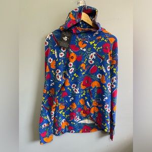 Anatomie Aryn Ladies Printed Hoodie Sweatshirt Vizcaya Floral Size Small NEW NWT